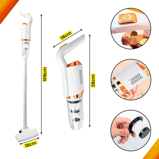 AspiraMax - Aspiradora 3 en 1 - Más limpio, más rápido, a tu manera